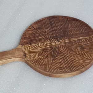 Premium Wooden Cheese Board for Serving & Platter